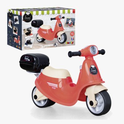 Smoby Gåmotorcykel Food Express, Rød