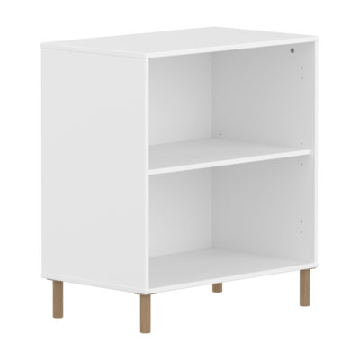 Flexa Saga Reol 84x75,5x45 Hvid/egetræ