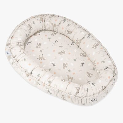 Julius Zöllner NIDO Muslin Babynest, Savanna Beige