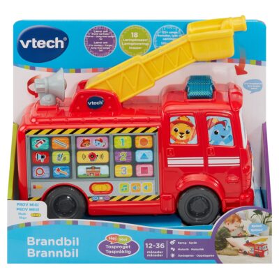 Vtech Rescue Buddies Brandbil Dk/no