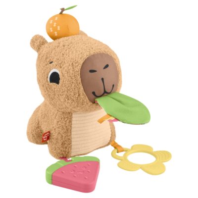 Fisher-Price blød kapivar sansebamse - 15 cm