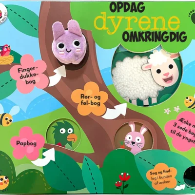 Opdag dyrene omkring dig - Fingerdukkebog