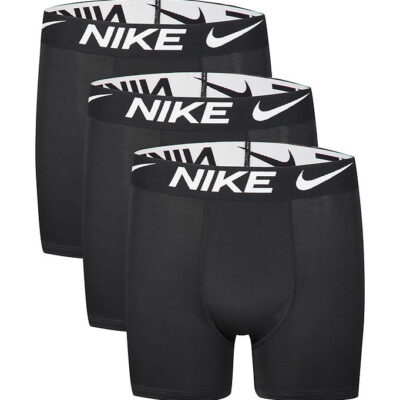 Nike Boxershorts - Dri-Fit Essential - 3-Pak - Sort