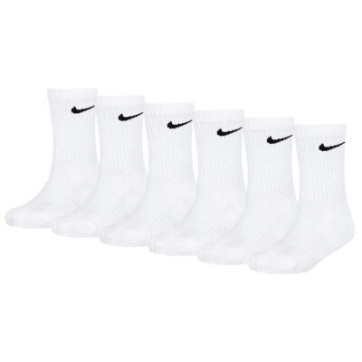 Nike Strømper - Cushioned - Dri-Fit - 6-Pak - Hvid