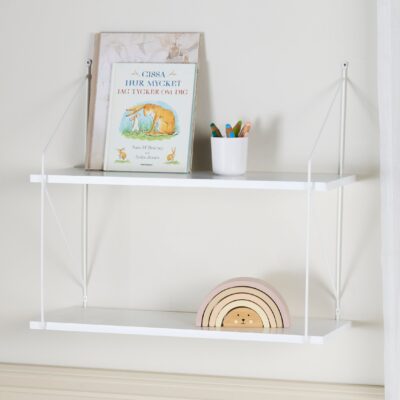 Alice & Fox Wall Shelf EDEN, White, Børnemøbler, Indretning børneværelse