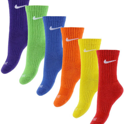 Nike Strømper - Cushioned - Dri-Fit - 6-pak - Multi