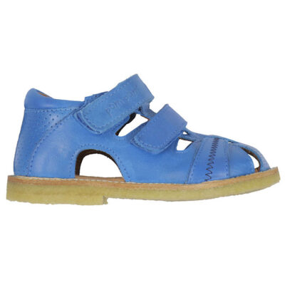 Pom Pom Sandaler - Classic Rub Sole Closed Two Velcro - Bright B