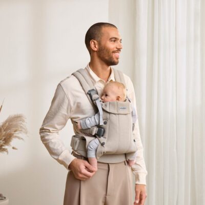 BabyBjörn Bæresele - Harmony - Vævet Melange - Lys Beige