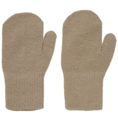 CeLaVi Luffer - Basic - Strik - Uld/Nylon - Magic Mittens - Whit