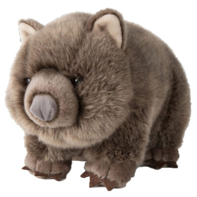 Bon Ton Toys Bamse - 28 cm - WWF Wombat - Sort