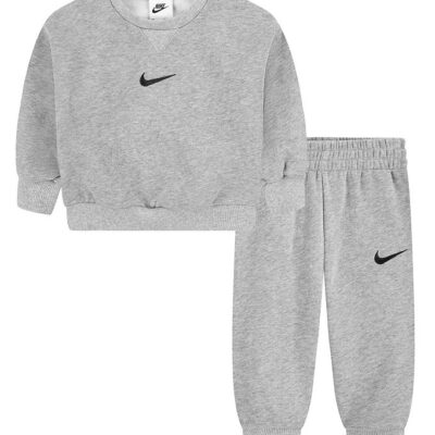 Nike Sweatsæt - Sweatshirt/Sweatpants - Dark Grey Heather