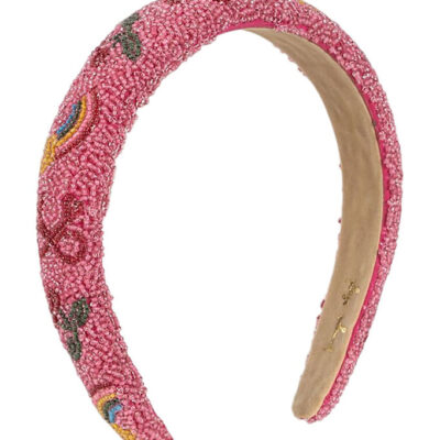 Konges Sløjd Hårbølje - Beaded - Bubblegum