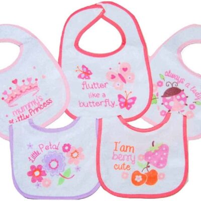 Frotté Hagesmæk - 5 pk Pige