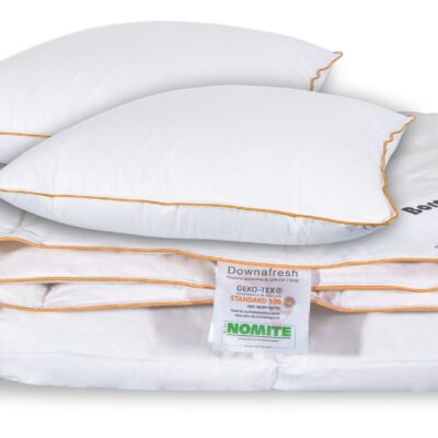 Dyne pude sæt - Moskusdun sommerdyne - Sommerdyne 200x220 cm + 2 puder på 60x63 cm - Borg Living