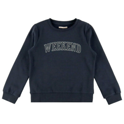 Kids Only Sweatshirt - KogLinna - Night Sky/Cloud Dancer/Weeken