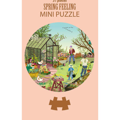 Vissevasse Puslespil - Mini - 31 Brikker - 11 cm - Spring Feelin