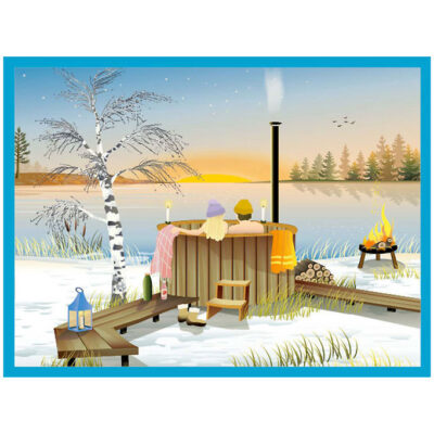 Vissevasse Puslespil - 300 Brikker - 37x27 cm - Winter