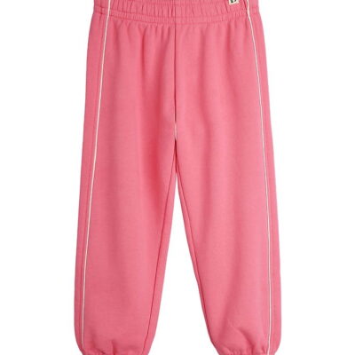 Mini Rodini Sweatpants - Piping - Pink