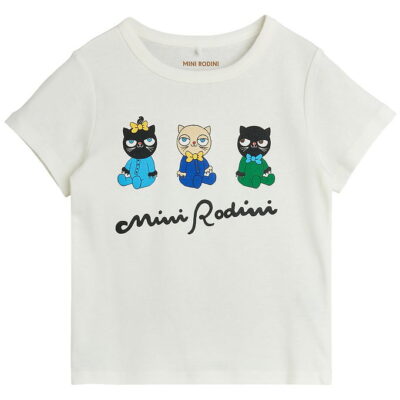 Mini Rodini T-shirt - Minibabies - Hvid