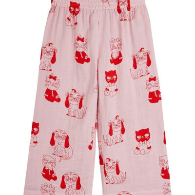 Mini Rodini Bukser - Musselin - Minibabies - Pink