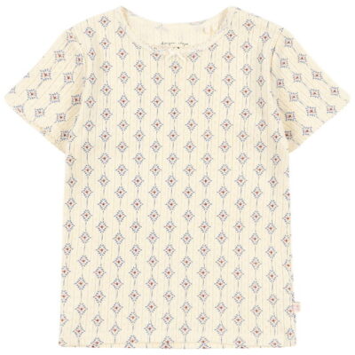 Konges Sløjd T-shirt - Hulmønster - Minnie - Muro Blu