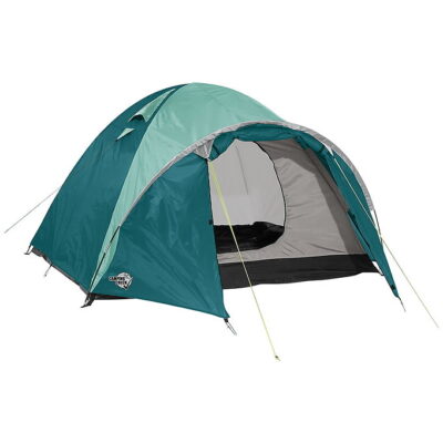 Camping Check Telt - 3-Personers - 270x180x130 cm - Grøn