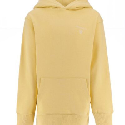 GANT Hættetrøje - Contrast Shield - Mellow Yellow