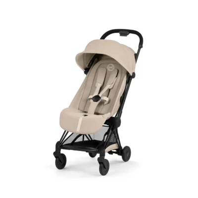 Cybex Coya Klapvogn - Matt Black/Cozy Beige