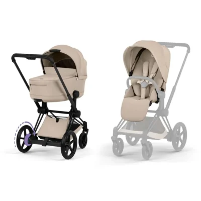 Cybex ePriam Kombivogn - Cozy Beige