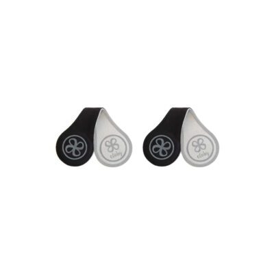 Cloby Reflex Clips 2 Stk - Sort