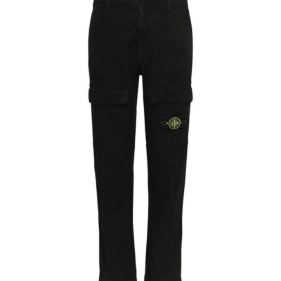 Stone Island Bukser - Cargo - Sort