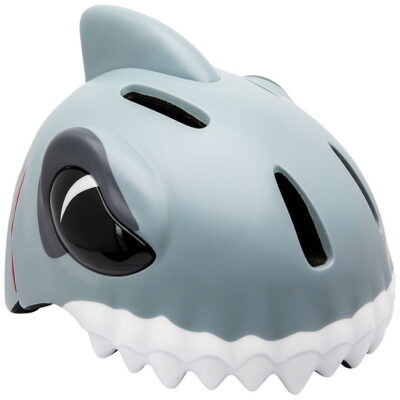 Crazy Safety Cykelhjelm - Shark - Grey