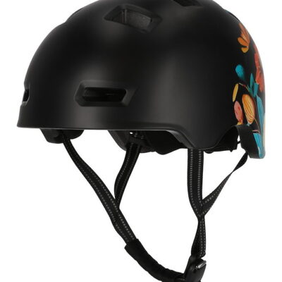 Crazy Safety Cykelhjelm - Rampage Flower - M - Carrot