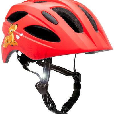 Crazy Safety Cykelhjelm - Cool Cute - S - Red