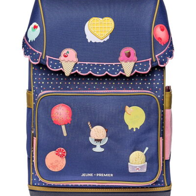Jeune Premier Skoletaske - Ergomaxx - 18L - Disco Dip