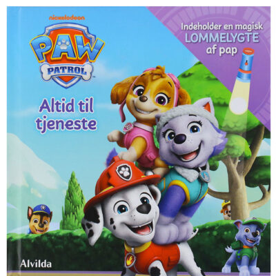 Alvilda Billedbog m. Magisk Lommelygte - Paw Patrol - Altid Til