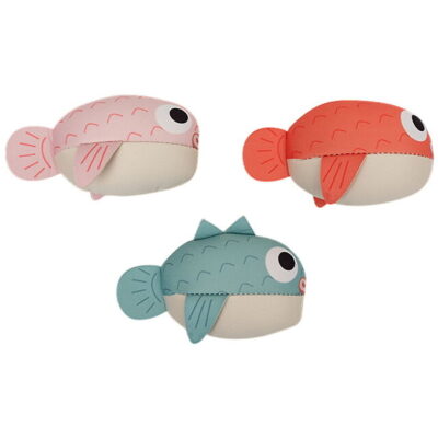 Swim Essentials Dykkervægte - 3-pak - Pufferfish - Rød/Pink/Grøn