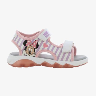 Disney Minnie Mouse Blinkende Sandaler, White/Light Pink, 29