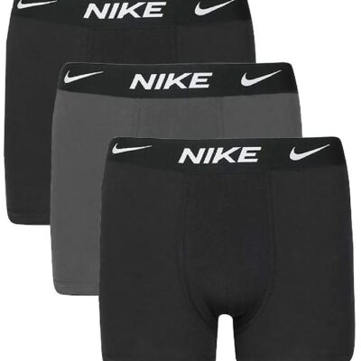 Nike Boxershorts - Dri-Fit Essential - 3-Pak - Black/Dark Grey