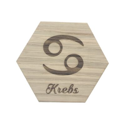 Design plade stjernetegn krebs