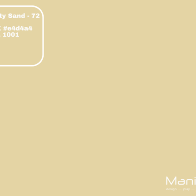 Manis-h Sengehest Med Tremmer - Dusty Sand / 200 cm