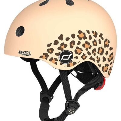 Scoot and Ride - Lifestyle cykelhjelm - Leopard