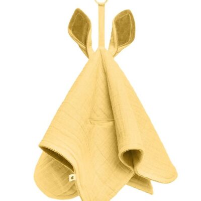BIBS Nusseklud - 40x40 cm - Kangaroo - Pale Butter/Ivory