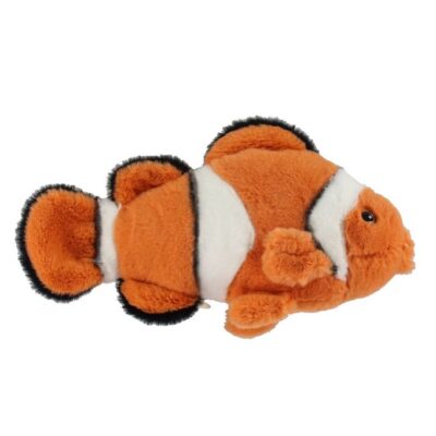 Bon Ton Toys Bamse - 23 cm - Klovnefisk - Orange/Hvid
