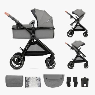 Kinderkraft ESME 2-in-1 Duovogn, Moonlight Grey
