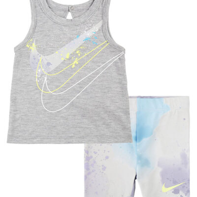 Nike Shortssæt - Shorts/Top - Photon Dust