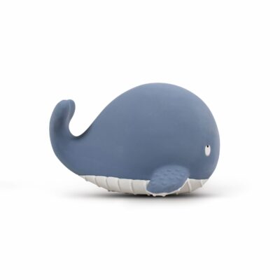 Bidedyr - Christian the whale Powder blue