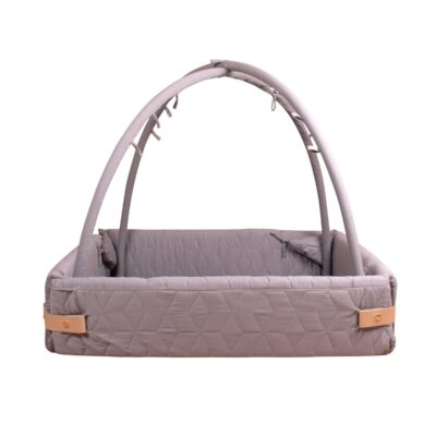 Aktivitetsnest - Soft quilt - Dark grey