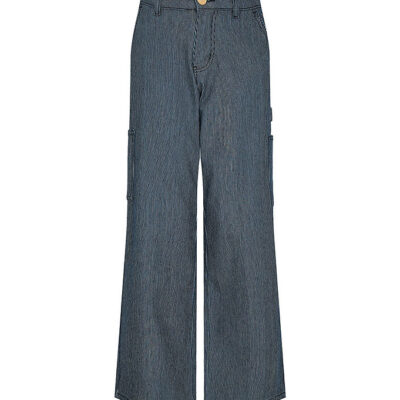 Sofie Schnoor Girls Bukser - Navy/Hvidstribet