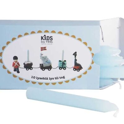Kids By Friis Fødselsdagslys - Lyseblå
